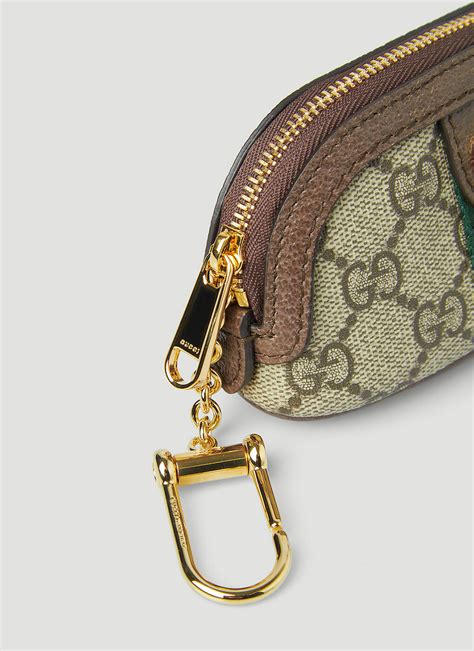 gucci mini bag keychain|Gucci ophidia key pouch.